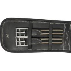 Horka Dressuursingel Leer Zwart/zilver -Paardensport kortingswinkel agradi a1117352 3.25a3d9