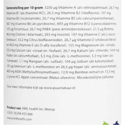 Puur Natuur Vita-min / Vitaminen Mineralen Paard/Pony 500g -Paardensport kortingswinkel agradi a1146360 4.414f0e