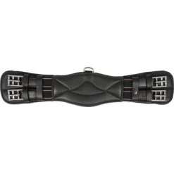 Kavalkade Singel Leer Soft Elastiek Zwart