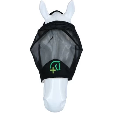 Agradi Horse Vliegenmasker Fine Mesh Zonder Oren Zwart 2 Agradi Horse Vliegenmasker Fine Mesh Zonder Oren Zwart - Afbeelding 2
