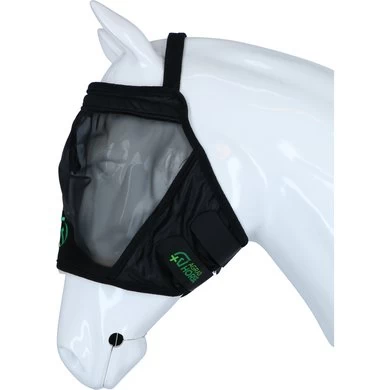 Agradi Horse Vliegenmasker Fine Mesh Zonder Oren Zwart 3 Agradi Horse Vliegenmasker Fine Mesh Zonder Oren Zwart - Afbeelding 3
