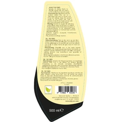 ANKY Fly Deo 500ml 2 ANKY Fly Deo 500ml - Afbeelding 2