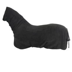 Back On Track Fleecedeken Supreme Met Vaste Hals Zwart -Paardensport kortingswinkel bot 2117 rug fleece supreme with neck 3.18b8ad