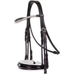 BR Hoofdstel Swindon II Stang/Trens Zwart/Wit Full