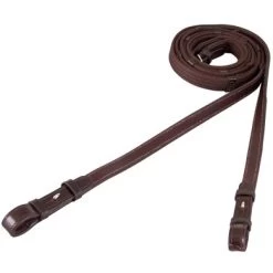 BR Teugel Linnen 19mm Lakleer /ronde Gesp Bruin/Zilver Full -Paardensport kortingswinkel br 201009 n046 03.cb71e1