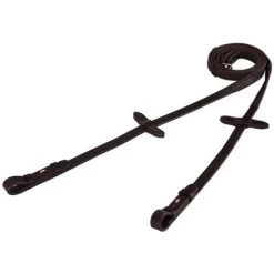 BR Teugel Linnen 19mm Anti-slip E Sluiting Bruin/Goud Full -Paardensport kortingswinkel br 201024 n038 03.455596