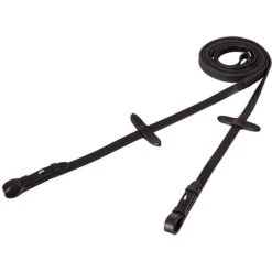 BR Teugel Eventa Pro Grip 16mm /ronde Gesp Zwart/Zilver Full -Paardensport kortingswinkel br 202006 b121 03.49c17a