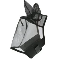 EQUITHÈME Vliegenmasker Anti-UV Ear Mesh Zwart Full -Paardensport kortingswinkel ekkia 306 915 202.155a54