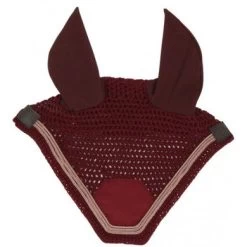 Equithème Oornetje Badge Burgundy Full