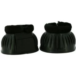 Norton Springschoenen Soft Met Synthetisch Schapenvacht Zwart