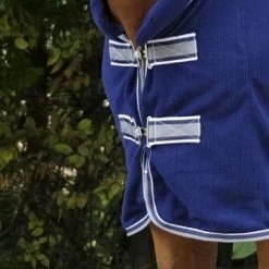 EQUITHÈME Fleecedeken Confort Navy -Paardensport kortingswinkel ekkia z06778 400 736 763 det1.0d21ec