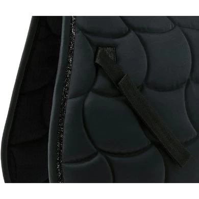 EQUITHÈME Zadeldekje Satin Veelzijdigheid Zwart Full 4 EQUITHÈME Zadeldekje Satin Veelzijdigheid Zwart Full - Afbeelding 4