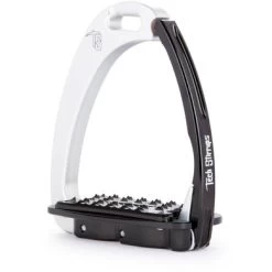 Tech Stirrups Stijgbeugels Venice Sloped Zilver/Zwart M