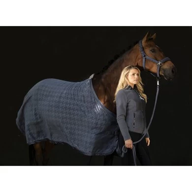 Eskadron Zweetdeken Fleece Stamp Dove Blue 9 Eskadron Zweetdeken Fleece Stamp Dove Blue - Afbeelding 9