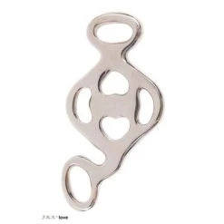 F.R.A. Hackamore Scharen Love Set RVS 10cm
