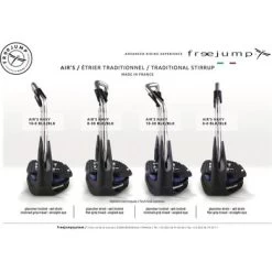 Freejump Stijgbeugels AirS Rood 7 Freejump Stijgbeugels AirS Rood -Paardensport kortingswinkel freejump fichesprod technical airs maten.731f43