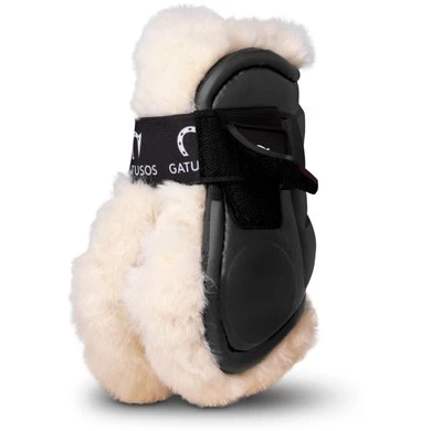 Gatusos Kogelbeschermers Deluxe Bont Zwart Cob/Full 3 Gatusos Kogelbeschermers Deluxe Bont Zwart Cob/Full - Afbeelding 3