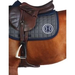 Harcour Zadeldekje Safine Grijs Gemêleerd Pony
