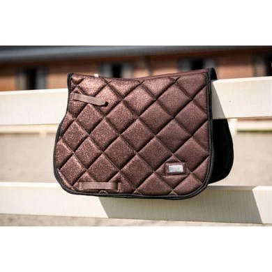 HB Zadeldekje Mahonie Glitter Springen Mahonie 2 HB Zadeldekje Mahonie Glitter Springen Mahonie - Afbeelding 2