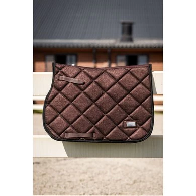 HB Zadeldekje Mahonie Glitter Springen Mahonie 1 HB Zadeldekje Mahonie Glitter Springen Mahonie