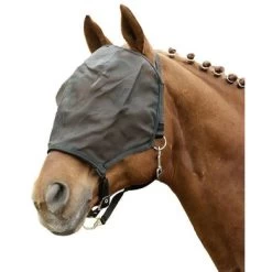 HKM Vliegenmasker Halster Zwart -Paardensport kortingswinkel hkm 1554 1.4d74e9
