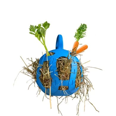 Jolly Pets Hooibal Blauw 20cm 4 Jolly Pets Hooibal Blauw 20cm - Afbeelding 4