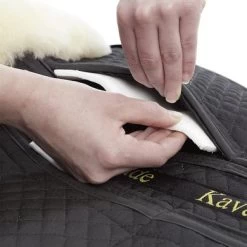 Kavalkade Onderlegger Met Lamsvel En Inlagen Zwart/Beige -Paardensport kortingswinkel kavalkade 13406 07.8bf93c