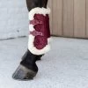 Kentucky Horsewear Kentucky Peesbeschermers Bamboo Elastic Velvet Vegan Bont Bordeaux