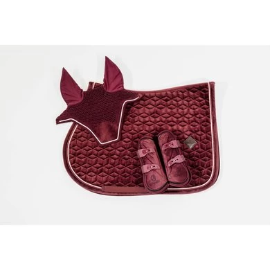 Kentucky Horsewear Kentucky Kogelbeschermer Young Horse Velvet Bordeaux 7 Kentucky Horsewear Kentucky Kogelbeschermer Young Horse Velvet Bordeaux - Afbeelding 7