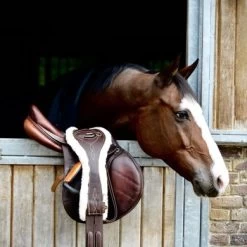 Kentucky Horsewear Kentucky Springsingel Sheepskin Anatomic Brown