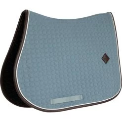 Kentucky Horsewear Kentucky Spring Zadeldekje Classic Leer Dusty Blue -Paardensport kortingswinkel kentucky 42707 09 sj.19d33a