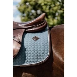 Kentucky Horsewear Kentucky Spring Zadeldekje Classic Leer Dusty Blue -Paardensport kortingswinkel kentucky 485a1279.580d74