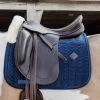 Kentucky Horsewear Kentucky Zadeldekje Skin Friendly Velvet Dressuur Navy Full
