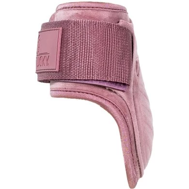 Kentucky Horsewear Kentucky Kogelbeschermer Young Horse Velvet Oud Roze 3 Kentucky Horsewear Kentucky Kogelbeschermer Young Horse Velvet Oud Roze - Afbeelding 3