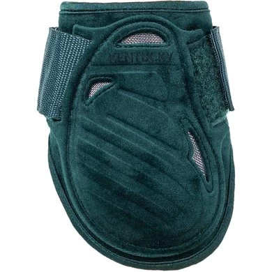 Kentucky Horsewear Kentucky Kogelbeschermer Young Horse Velvet Donker Groen 2 Kentucky Horsewear Kentucky Kogelbeschermer Young Horse Velvet Donker Groen - Afbeelding 2