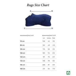 Kentucky Horsewear Kentucky Katoenen Deken Navy -Paardensport kortingswinkel kentucky horse rugs.222b3b