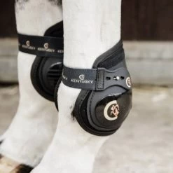 Kentucky Horsewear Kentucky Kogelbeschermer Moonboots Elastic Zwart Full