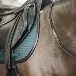 Kentucky Horsewear Kentucky Spring Zadeldekje Color Ed Leather Olive Green Full -Paardensport kortingswinkel kentucky spring zadeldekje color ed leather olijf 1.b91454