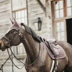 Kentucky Horsewear Kentucky Zadeldekje Velvet Springen Lichtpaars Full -Paardensport kortingswinkel kentucky zadeldekje velvet springen lichtpaars 2.effddc