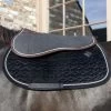 Kentucky Horsewear Kentucky Zadelonderlegger Halfpad Absorb Black/White/Bruin