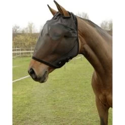 Kerbl Vliegenmasker Met Ooruitsparing Zwart -Paardensport kortingswinkel kerbl 32135122.7ae6eb