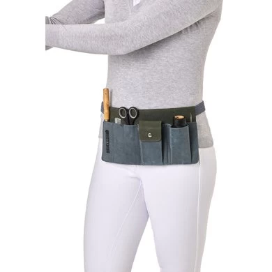 Kettner Quality Products Vlechttas Classic Cognac/Blauw 2 Kettner Quality Products Vlechttas Classic Cognac/Blauw - Afbeelding 2