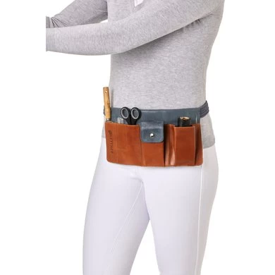 Kettner Quality Products Vlechttas Classic Blauw/Groen 2 Kettner Quality Products Vlechttas Classic Blauw/Groen - Afbeelding 2