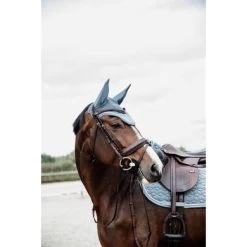 Kentucky Horsewear Kentucky Oornetje Wellington Velvet Lichtblauw -Paardensport kortingswinkel kh 485a2048.316171