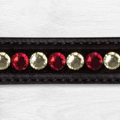 Kieffer Stang- En Trenshoofdstel Anja Beran Exclusive Jonquil Bicolor Zwart/Brass 2 Kieffer Stang- En Trenshoofdstel Anja Beran Exclusive Jonquil Bicolor Zwart/Brass - Afbeelding 2