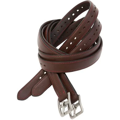 Kieffer Stijgbeugelriemen Leer Arezzo Brown 1 Kieffer Stijgbeugelriemen Leer Arezzo Brown