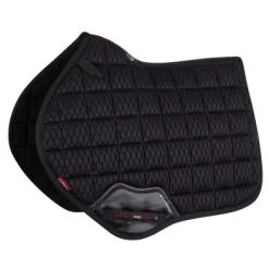 LeMieux Zadeldekje Carbon Mesh Air Square CC Black L (Full)