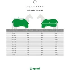 EQUITHÈME Zomerdeken Polyfun Bordeaux -Paardensport kortingswinkel maattabel rugsizes equitheme.1bd39d 1