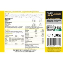 NAF Merrie Veulens En Opgroeiende Paarden 5 NAF Merrie Veulens En Opgroeiende Paarden -Paardensport kortingswinkel naf marefoalyoungstock 18kg back new.1597dd