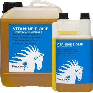 PharmaHorse Vitamine E Olie Paard 1 PharmaHorse Vitamine E Olie Paard